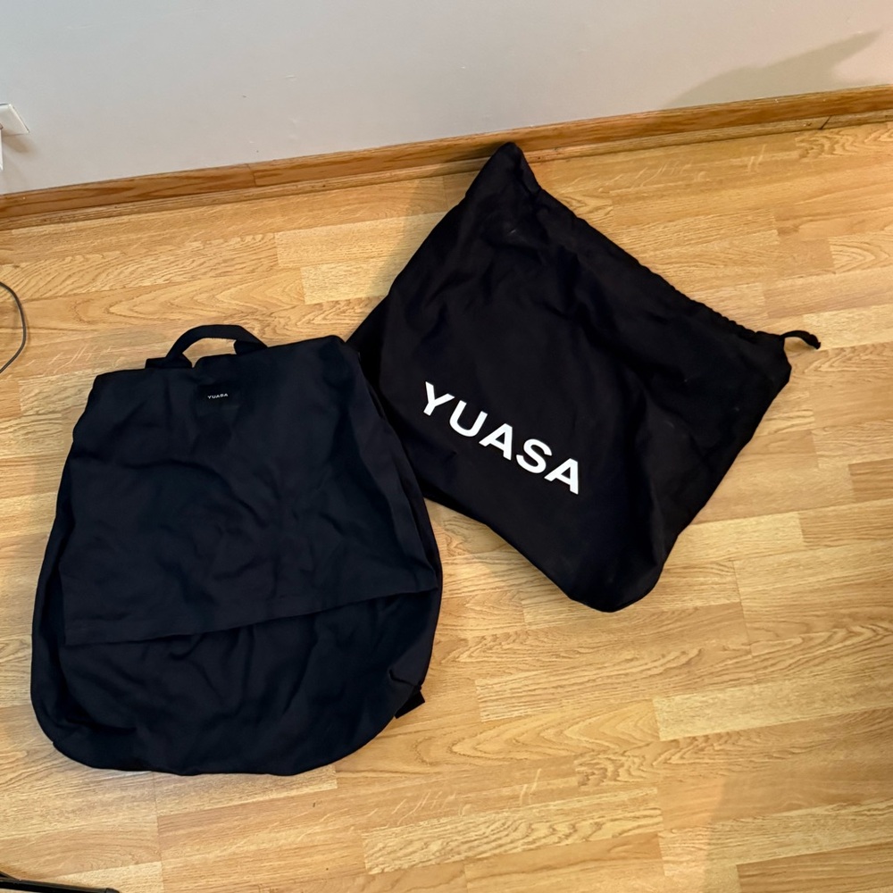 Black Men's Oversized Backpack - Picture 2 of 9